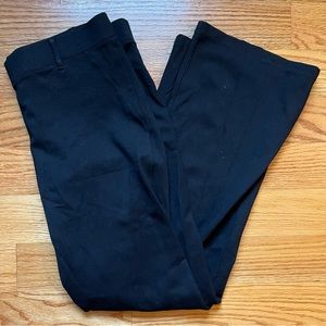 Betabrand black pull on pants size large petite